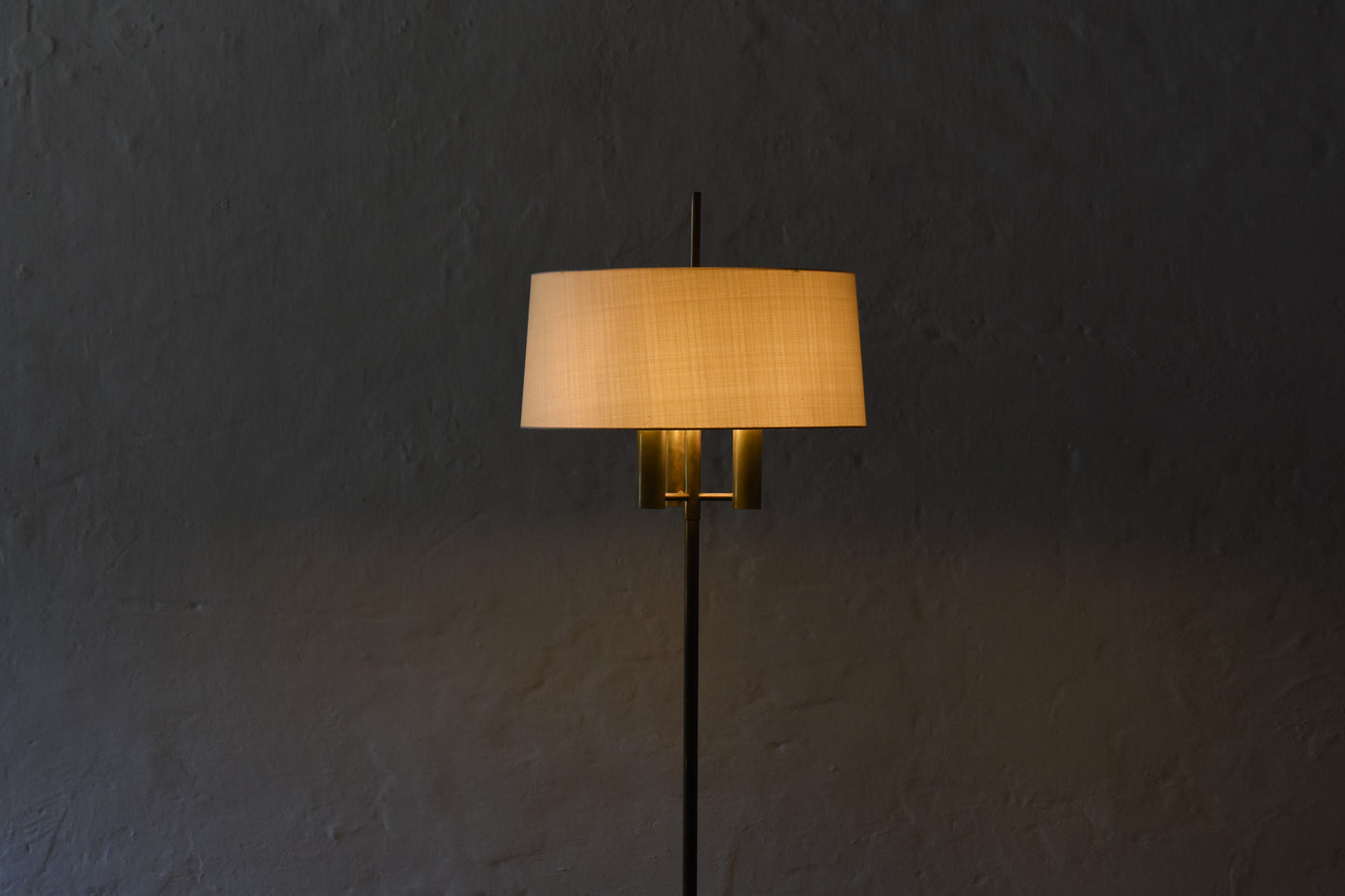1960s brass floor lamp by Svend Aage Holm Sørensen