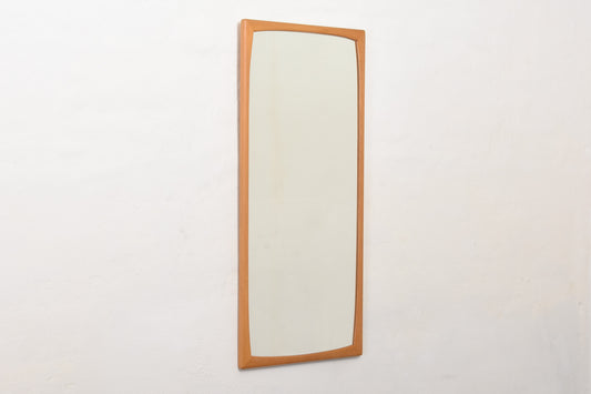 1960s oak mirror by Fröseke - 96H cm