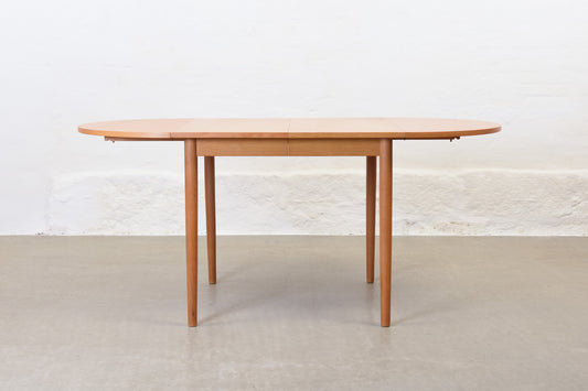 1960s drop leaf dining table in oak