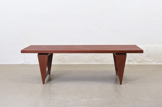 1960s teak coffee table by Illum Wikkelsø