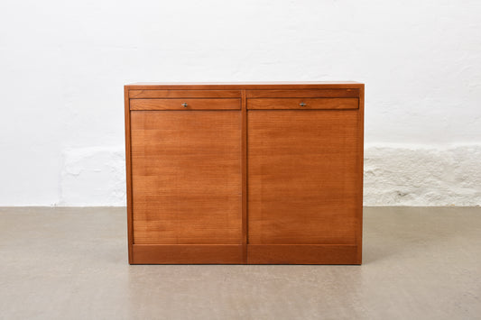 1960s teak archive unit