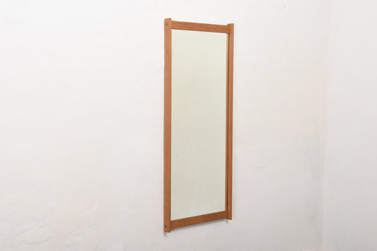 1960s oak mirror by Aksel Kjersgaard
