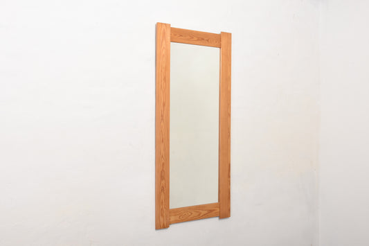 1970s pine mirror