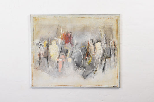 Oil painting by Jens Kantsø - 1972