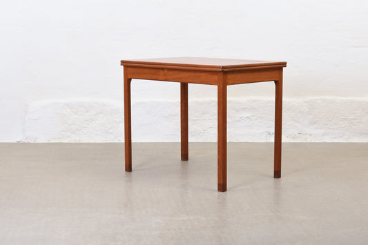 1960s teak kitchen/gaming table by Ejner Larsen