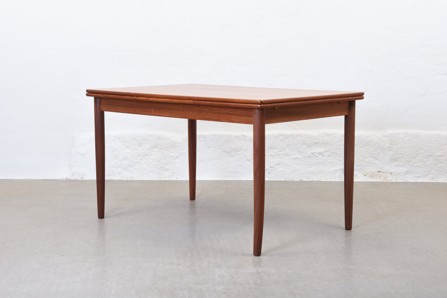 1960s extending dining table in teak by Rogenstrup Møbelfabrik