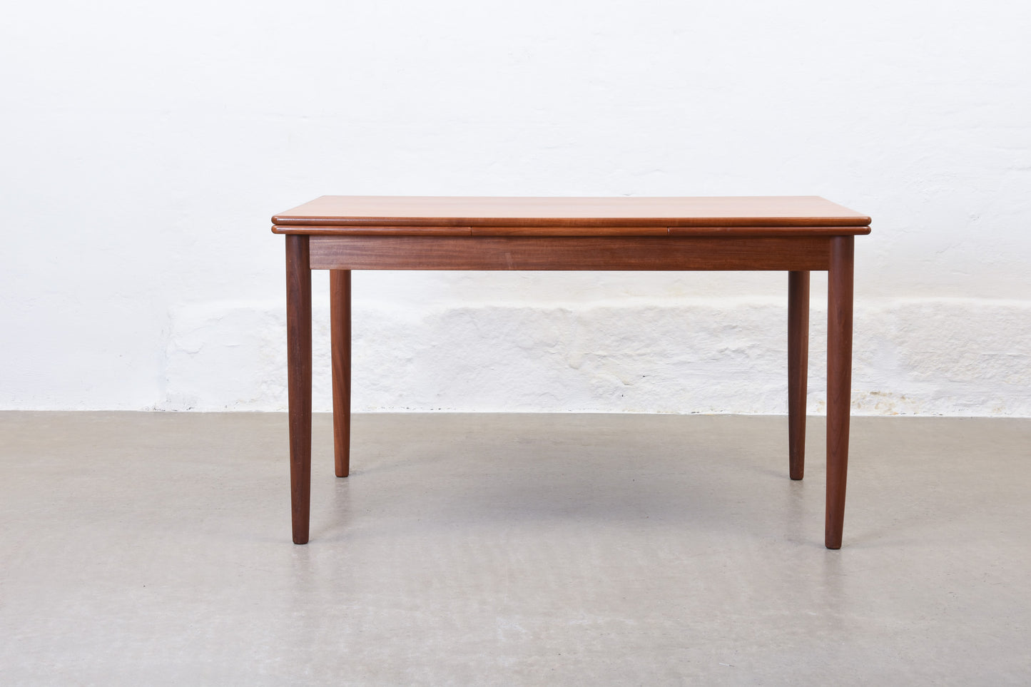 1960s extending dining table in teak by Rogenstrup Møbelfabrik