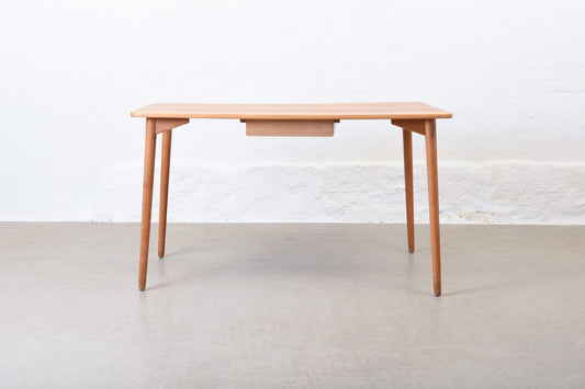 1950s desk in walnut by Fritz Hansen