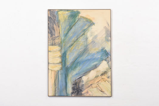 Oil painting by unknown artist - 1989