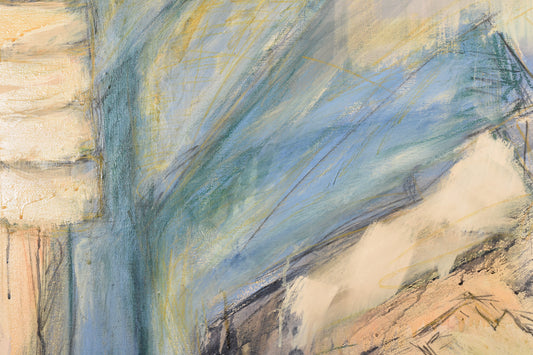 Oil painting by unknown artist - 1989