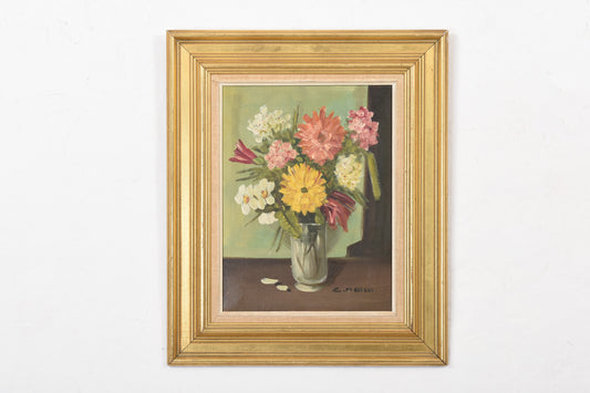 Oil painting by C. Møller - 1900s