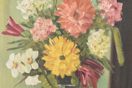 Oil painting by C. Møller - 1900s