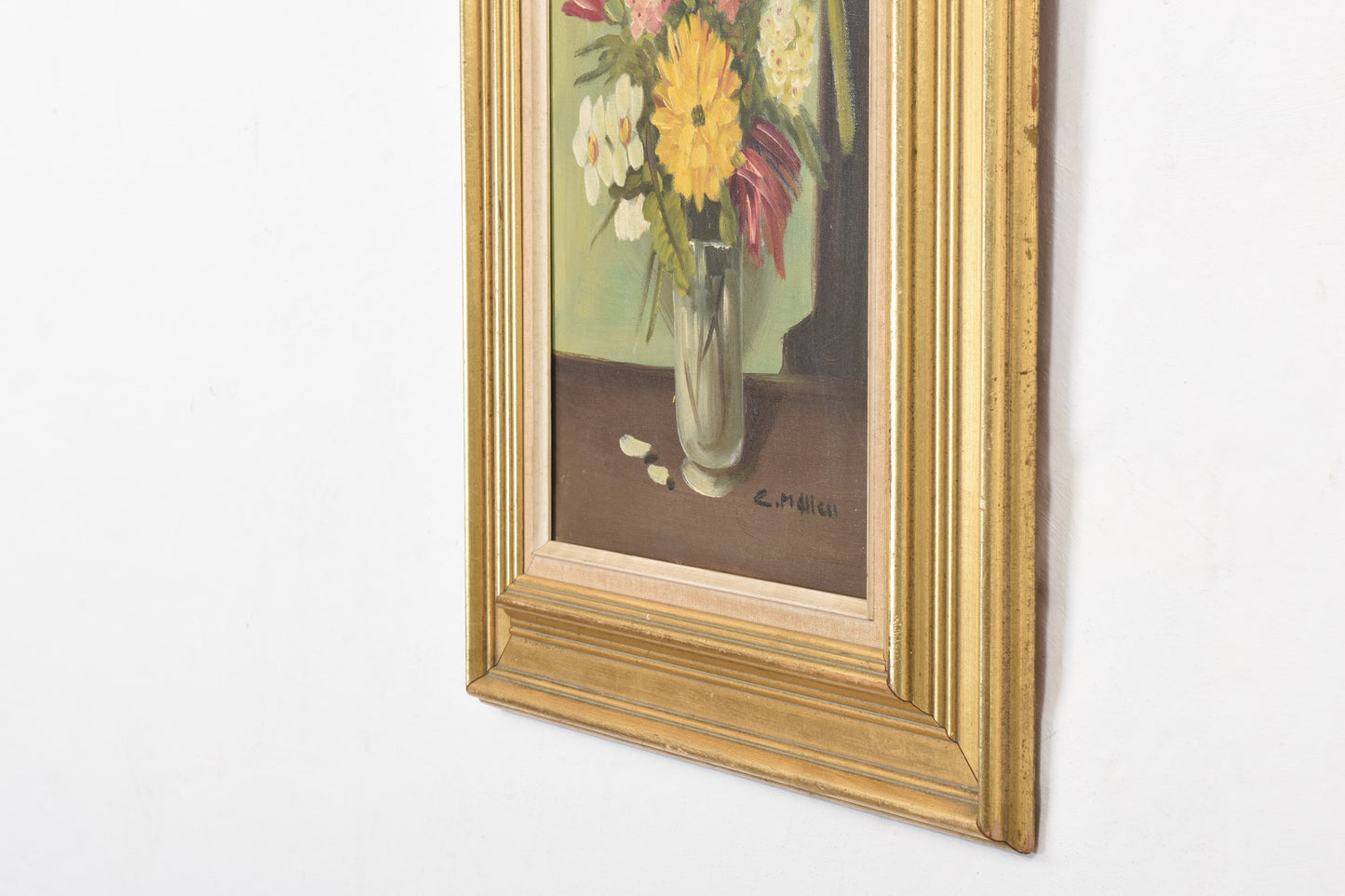 Oil painting by C. Møller - 1900s