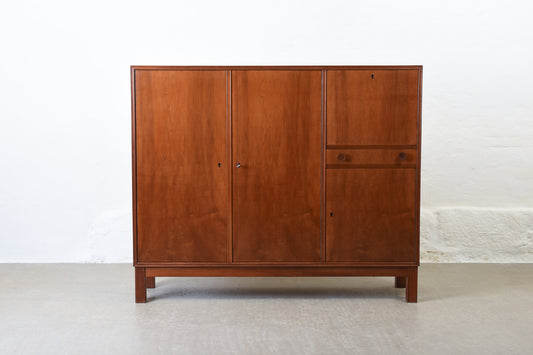 1940s storage cabinet in walnut