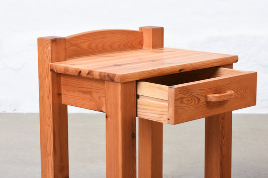 1970s pair of pine bedside tables