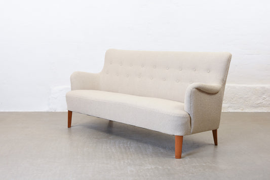 Newly reupholstered: 1940s sofa by Orla Mølgaard-Nielsen