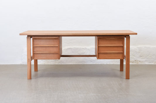 1960s oak desk by Svend Aage Madsen