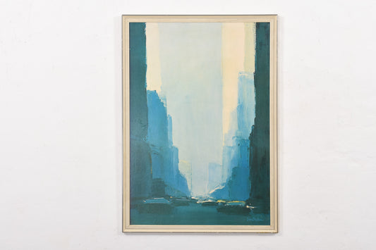 1970s framed art print by Pierre Doutreleau