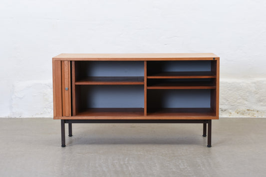 1970s oak storage cabinet by Nipu