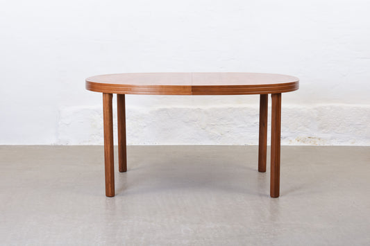 1970s dining table in walnut