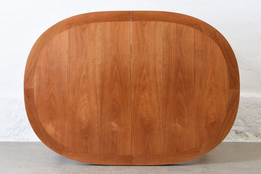 1970s dining table in walnut