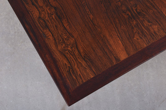 1960s rosewood side table by Bruksbo no. 1