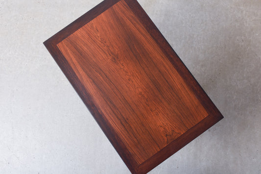 1960s rosewood side table by Bruksbo no. 2