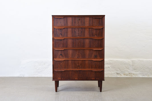 1960s rosewood chest of drawers by Trekanten