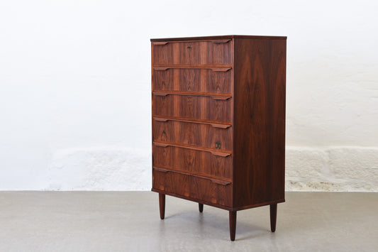 1960s rosewood chest of drawers by Trekanten