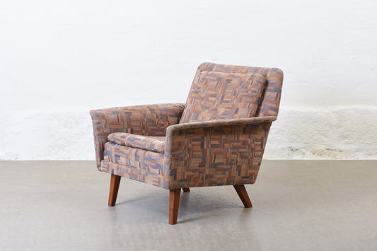 Choose your own fabric: Pair of 1960s loungers by Folke Ohlsson