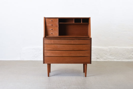 1960s Danish bureau in teak