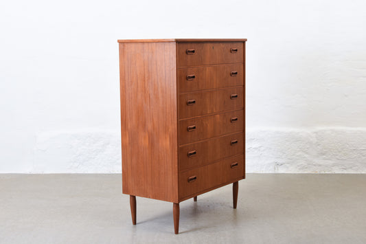 1950s teak chest of drawers