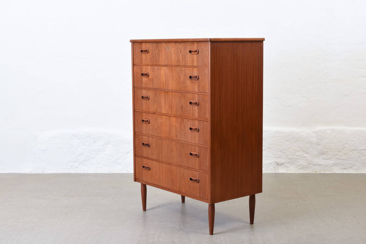 1950s teak chest of drawers