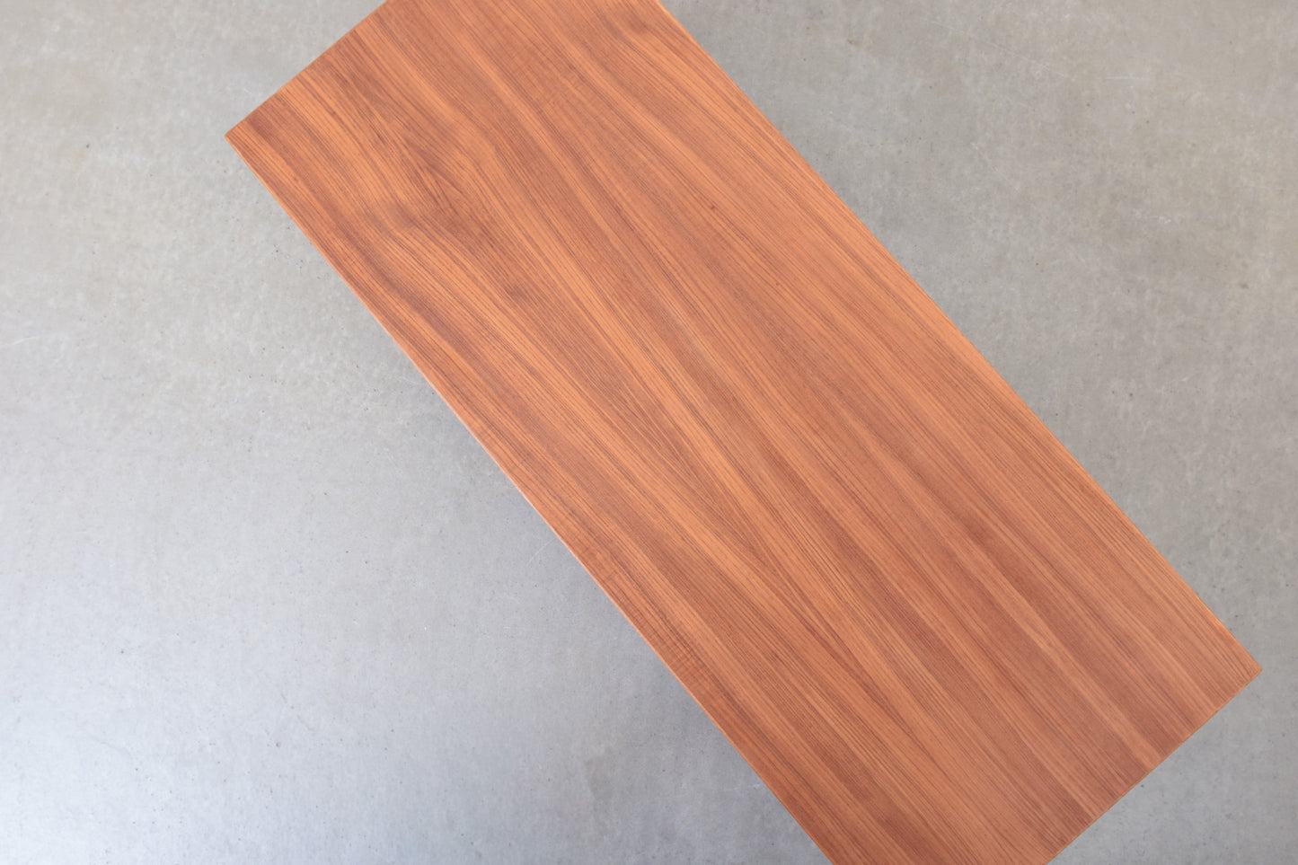 1960s teak + oak coffee table with drawer