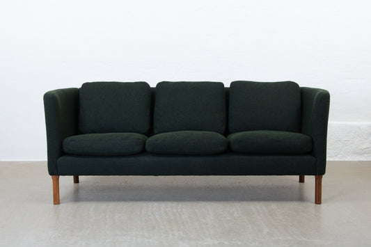 Newly reupholstered: 1960s three seater by Arne Vodder
