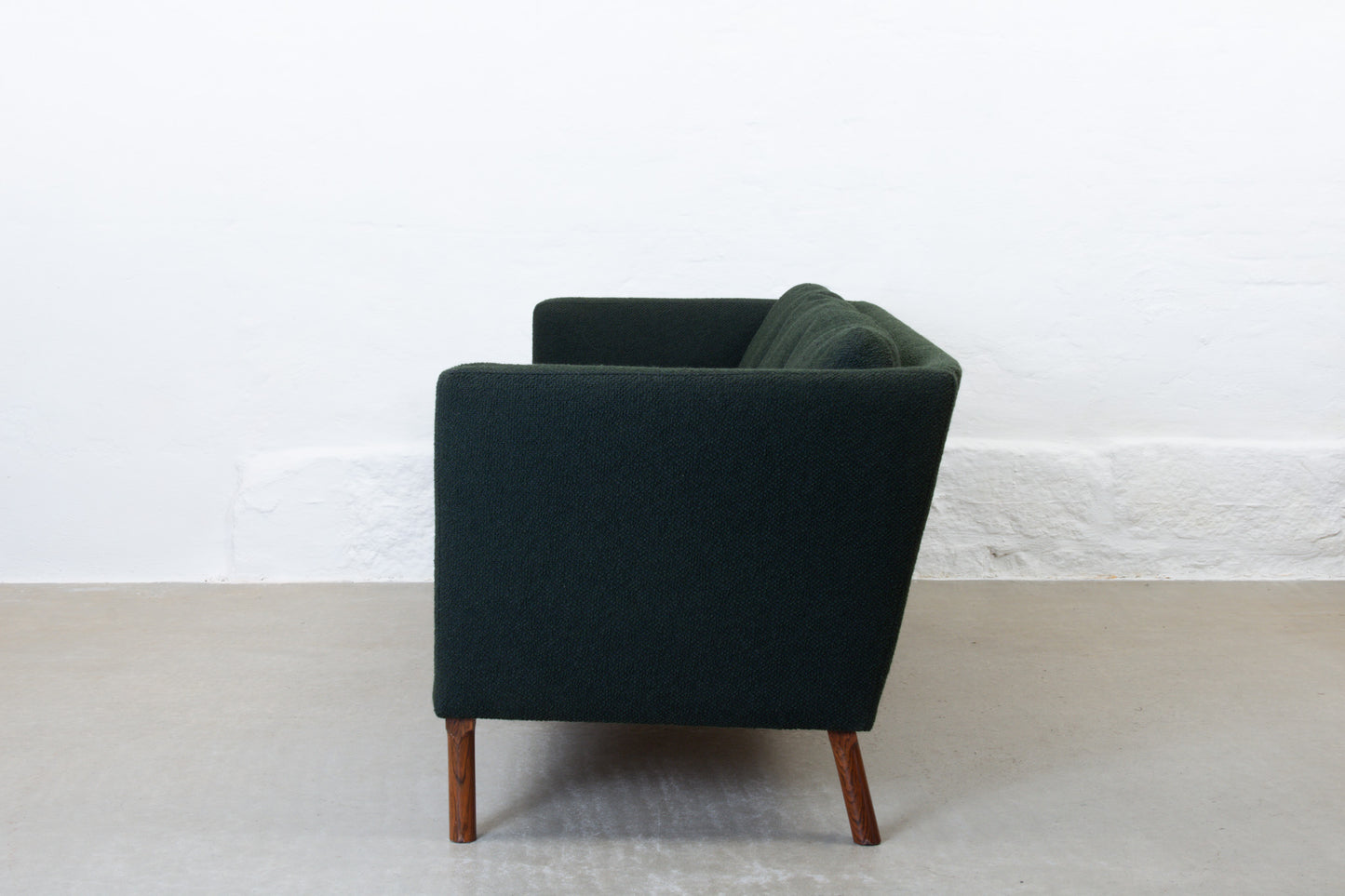 Newly reupholstered: 1960s three seater by Arne Vodder