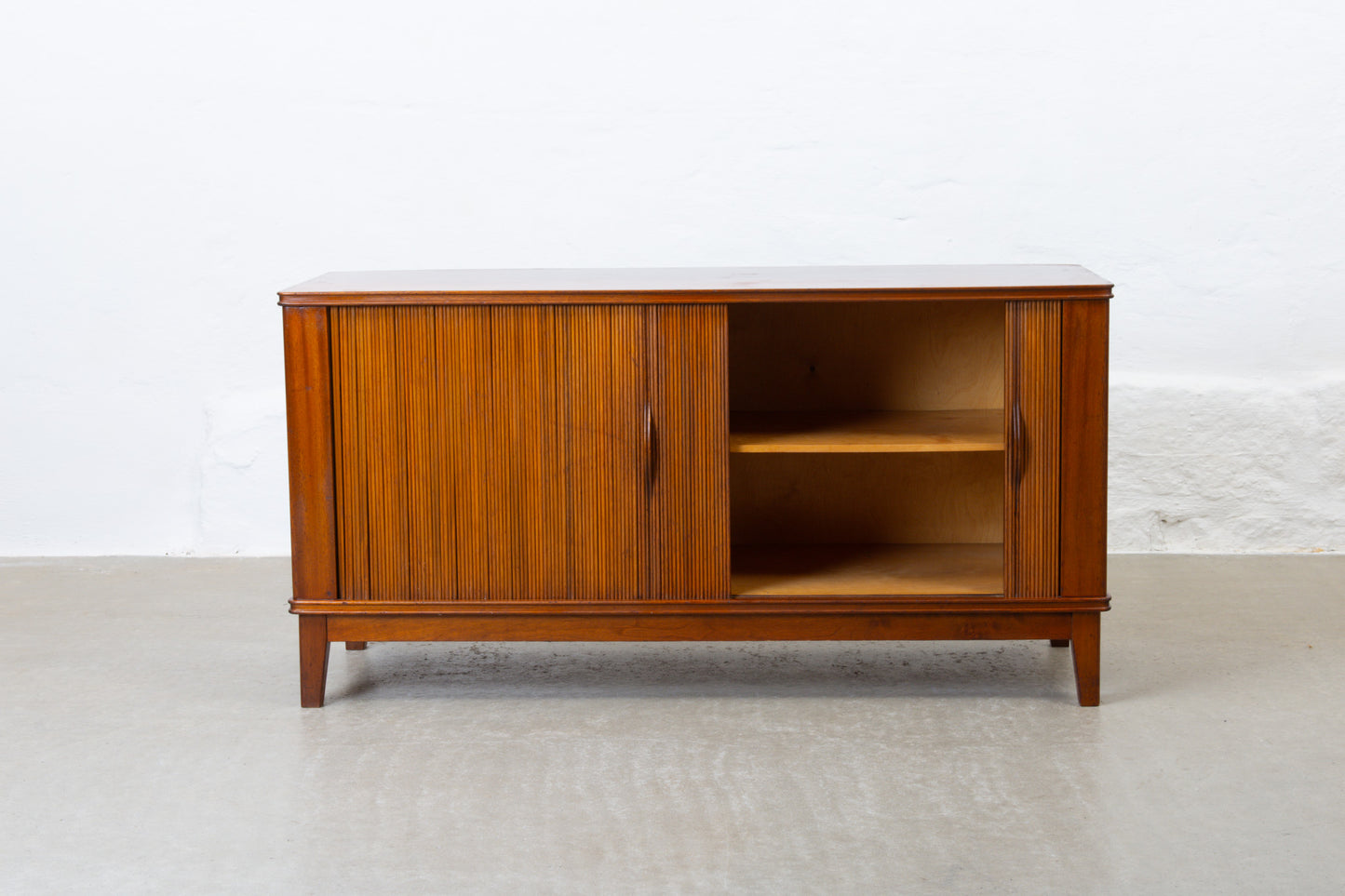 1930s sideboard with tambour doors