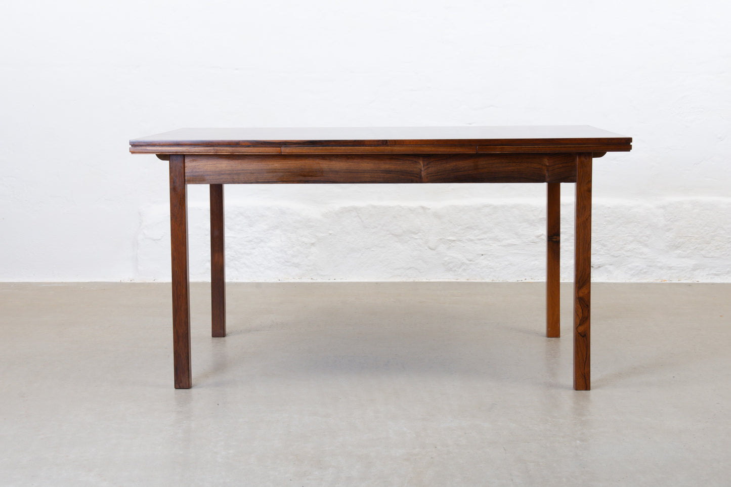 1960s extending dining table in rosewood