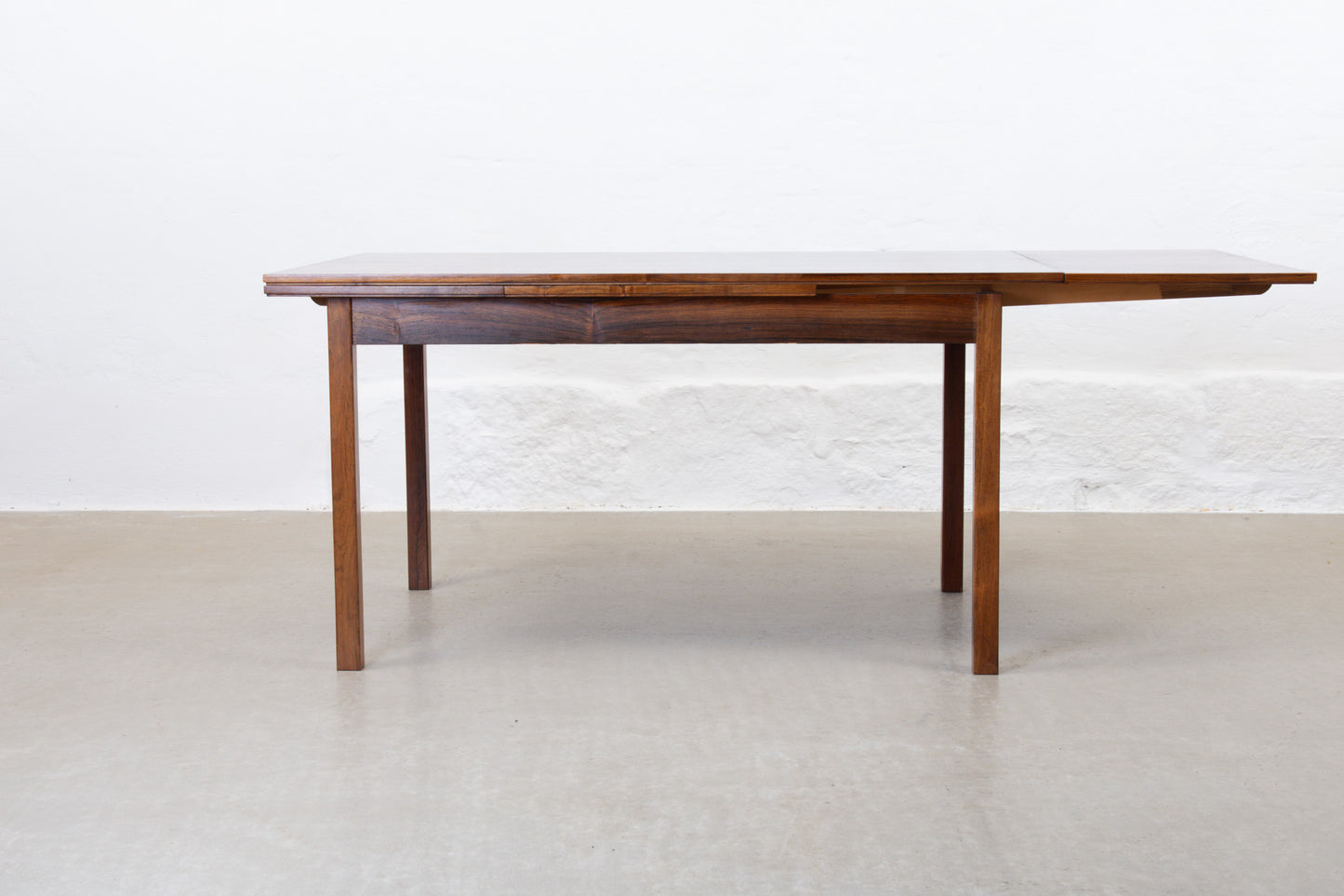 1960s extending dining table in rosewood