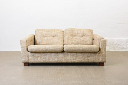 1960s Danish wool two seat sofa