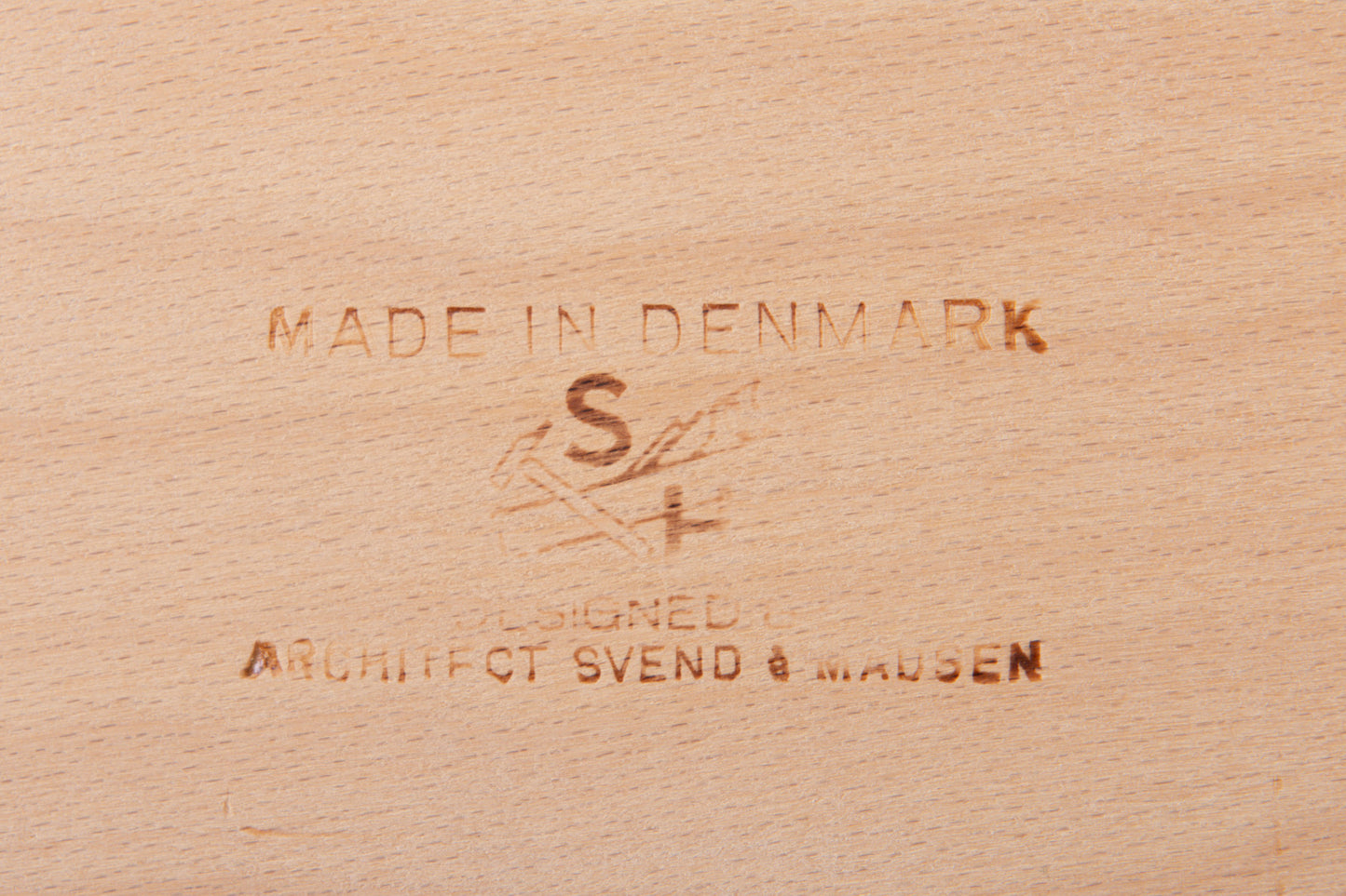 1960s twin pedestal desk in oak by Svend Aage Madsen
