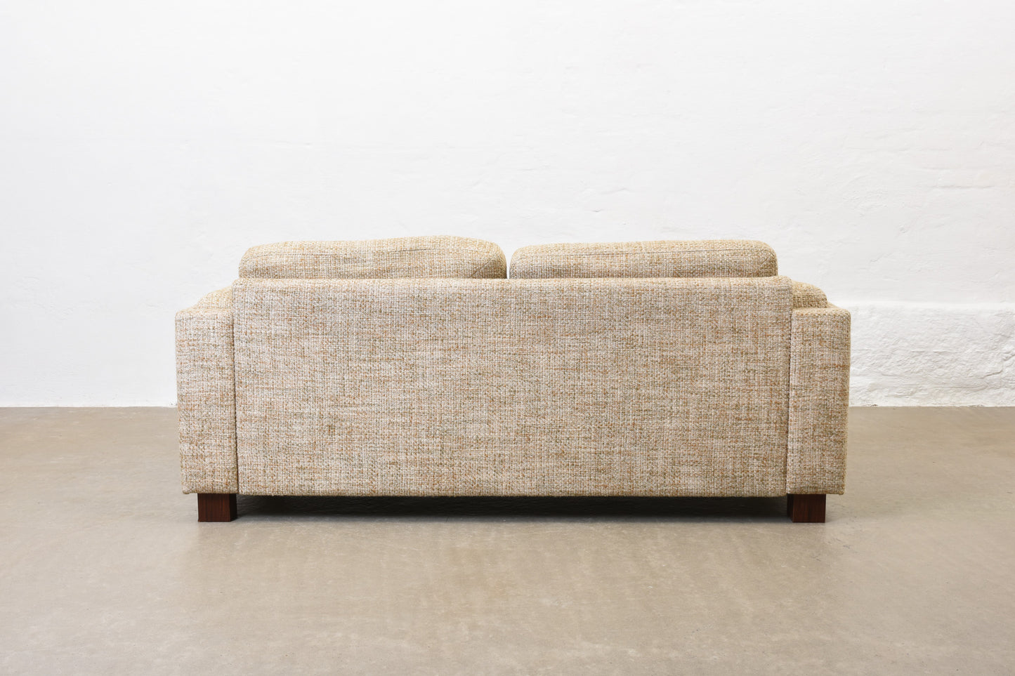 1960s Danish wool two seat sofa