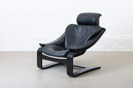1970s 'Kroken' lounge chair by Åke Fribyter