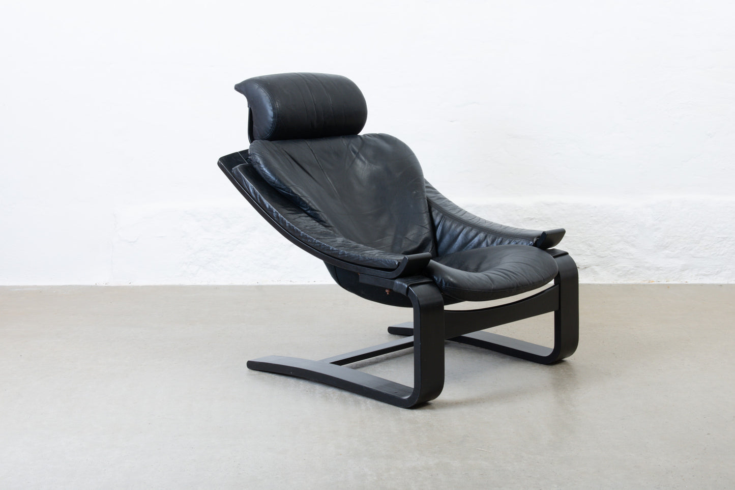 1970s 'Kroken' lounge chair by Åke Fribyter
