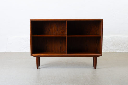 1960s low teak bookshelf