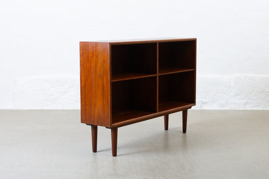 1960s low teak bookshelf