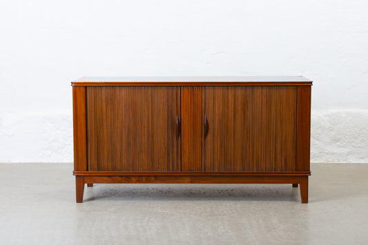 1930s sideboard with bookshelf in mahogany