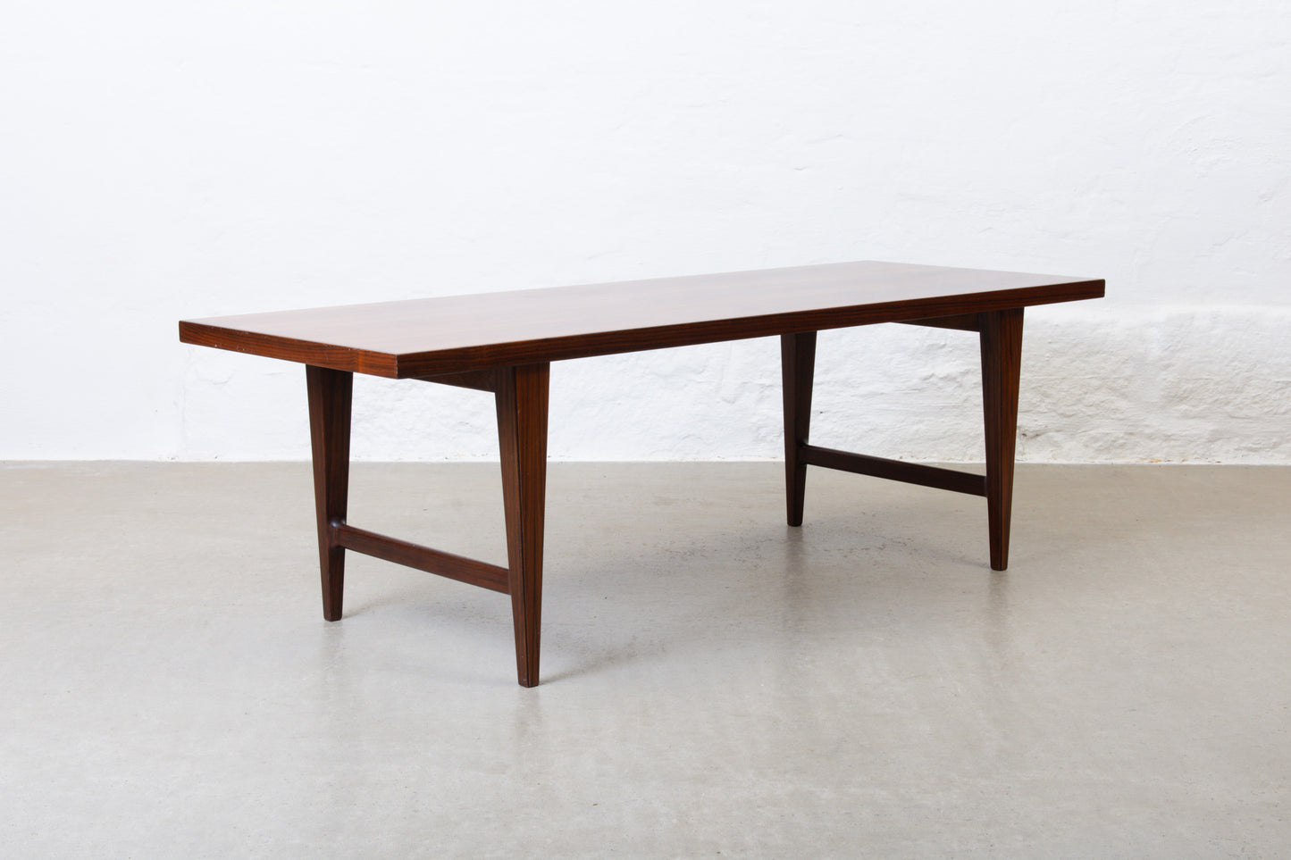 1960s rosewood coffee table by Edmund Jørgensen