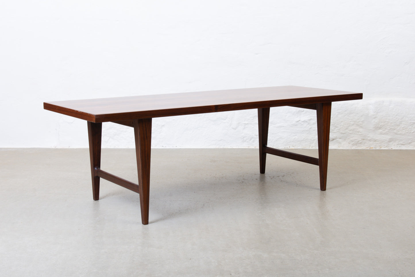 1960s rosewood coffee table by Edmund Jørgensen
