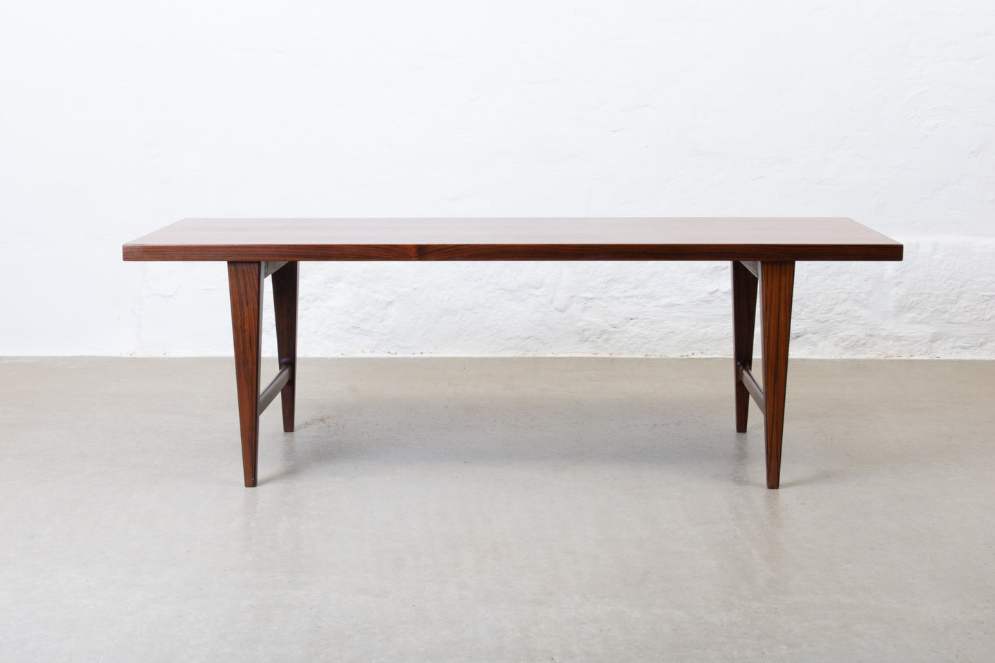 1960s rosewood coffee table by Edmund Jørgensen